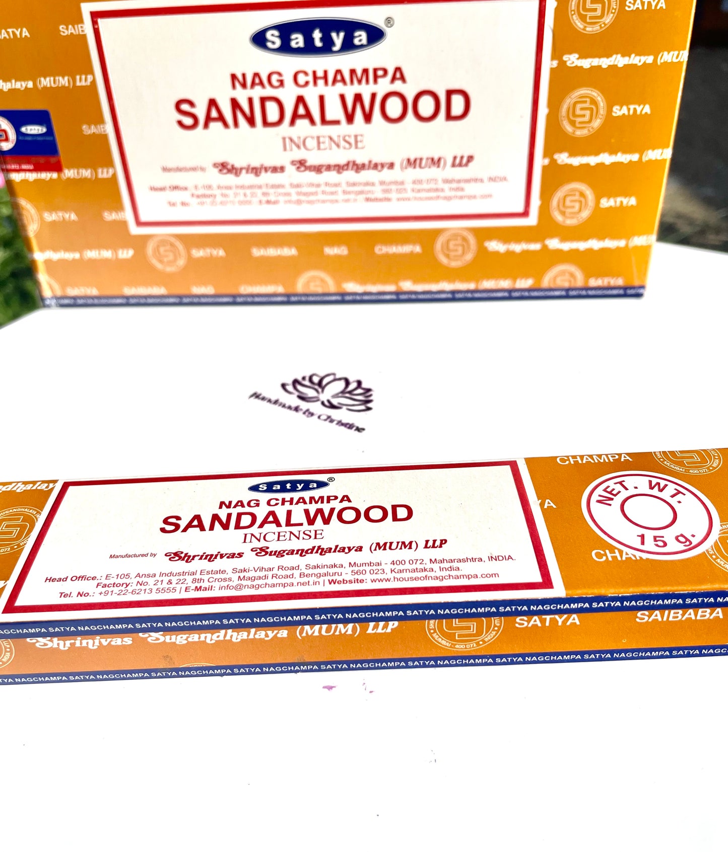 Nag Champa Sandalwood Satya Incense – Curated by Christine