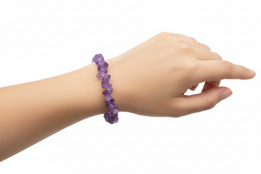 Amethyst Intention Bracelet – Protection & Calm