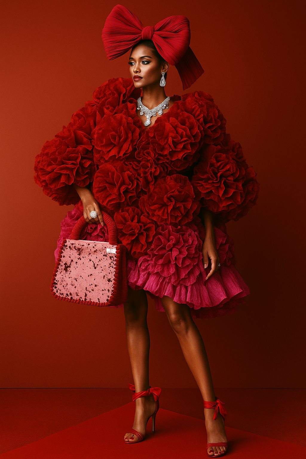 Handmade Resin Crochet Designer Bag – One of a Kind Luxury Statement Piece – Custom Made