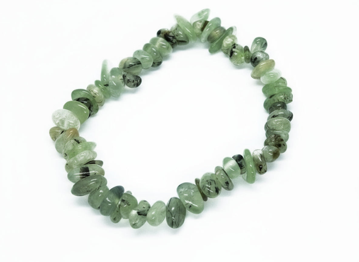Crystal Intention Bracelet – Prehnite (Harmony & Balance)