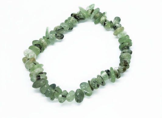 Crystal Intention Bracelet – Prehnite (Harmony & Balance)
