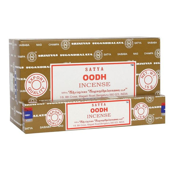 Satya Oodh Incense Sticks (Luxury + Grounding)