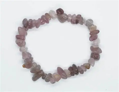 Purple Rose Quartz Intention Bracelet – Love & Healing