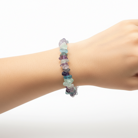 Fluorite Intention Bracelet – Focus & Clarity