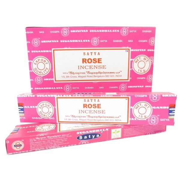 Satya Rose Incense Sticks (Love + Harmony)