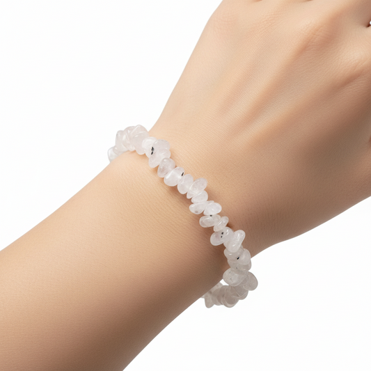 Moonstone Intention Bracelet – Intuition & Balance