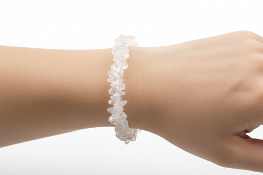 Clear Quartz Intention Bracelet – Clarity & Energy