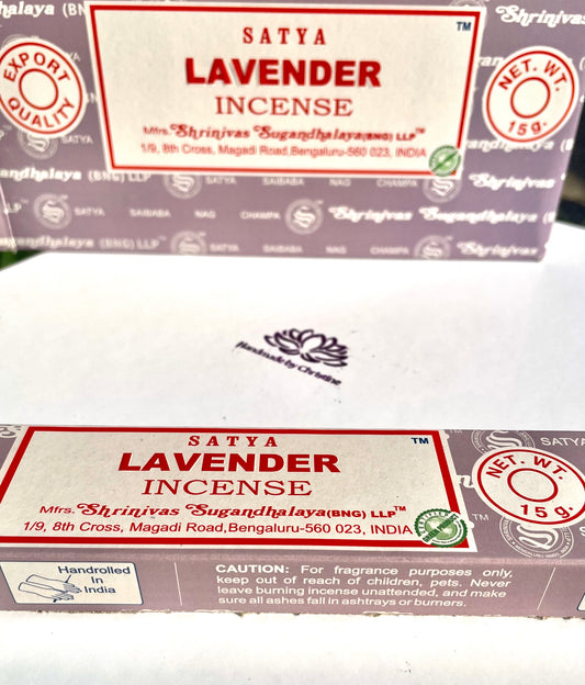Lavender Satya Incense – Curated by Christine