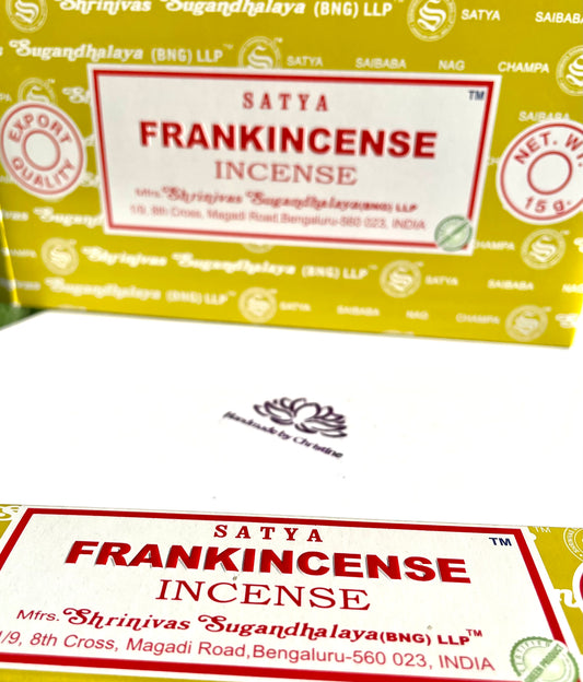 Frankincense Satya Incense – Curated by Christine