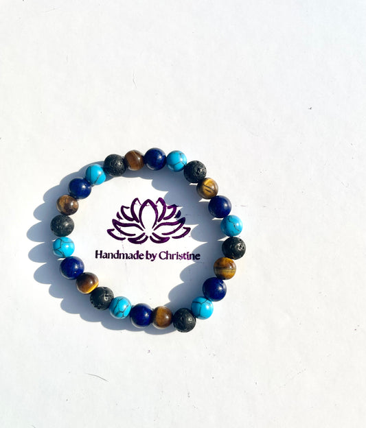 Mixed Gemstone Bracelet – Curated by Christine