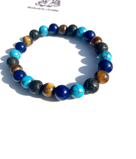 Mixed Gemstone Bracelet – Curated by Christine