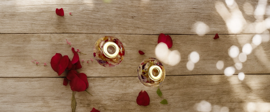 Flower Preservation Pandora-Style Bead | Round or Faceted Resin Charm | Wedding & Memorial Keepsake