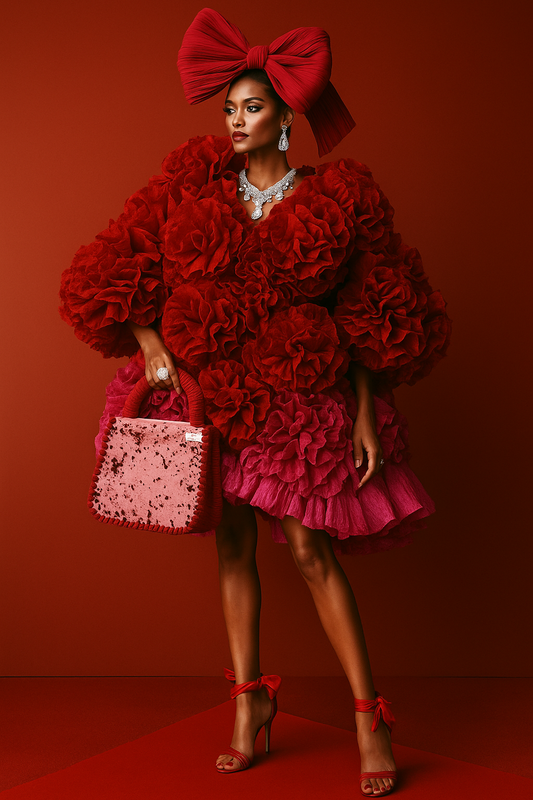 Handmade Resin Crochet Designer Bag – One of a Kind Luxury Statement Piece – Custom Made