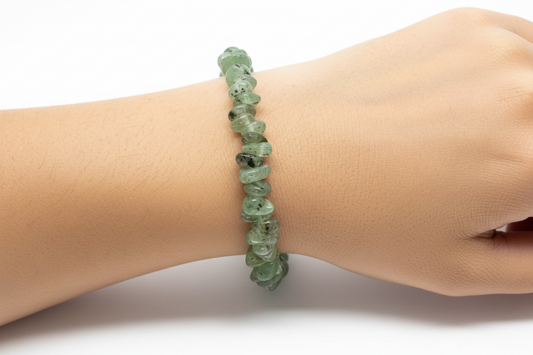 Prehnite Intention Bracelet – Harmony & Balance