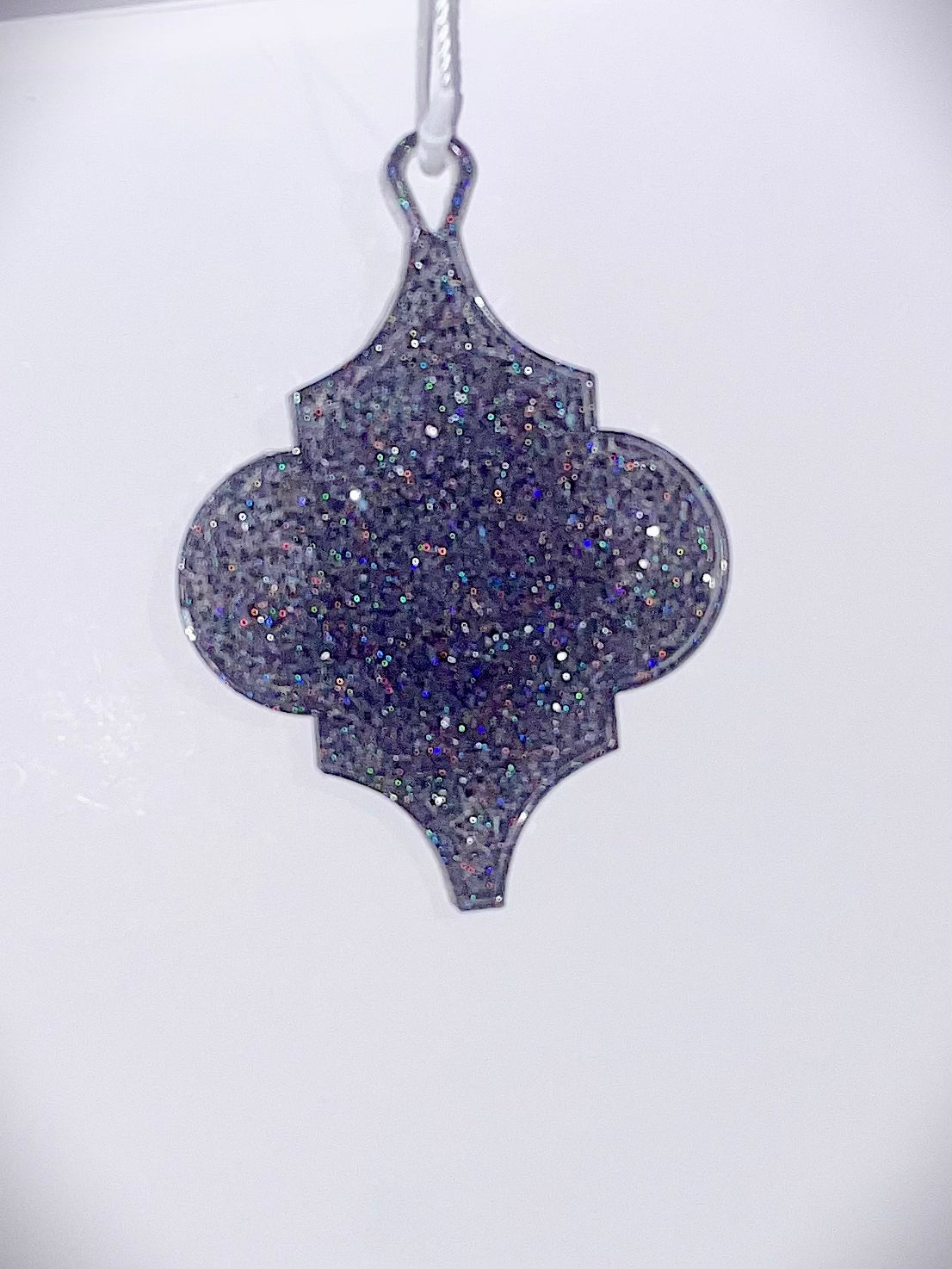 Handmade Druzy Resin Christmas Ornament - Regal Ornament – Custom Colours Available