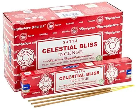 Satya Celestial Bliss Incense Sticks (Calm + Harmony)