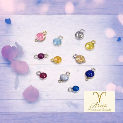 Memorial Charm for Permanent Jewellery – Gold Filled