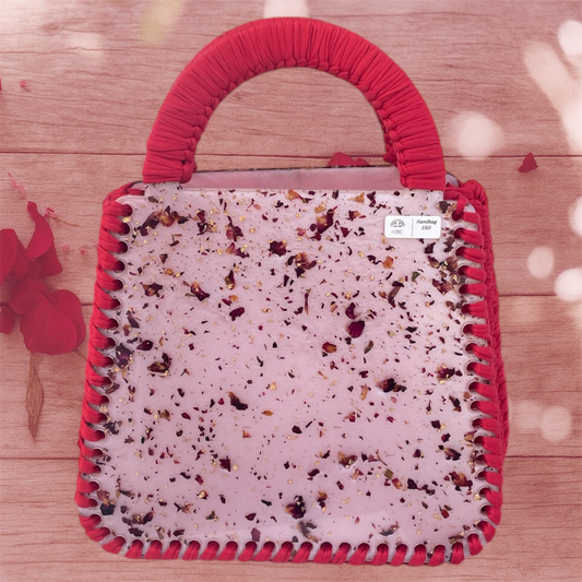 Handmade Resin Crochet Designer Bag – One of a Kind Luxury Statement Piece – Custom Made