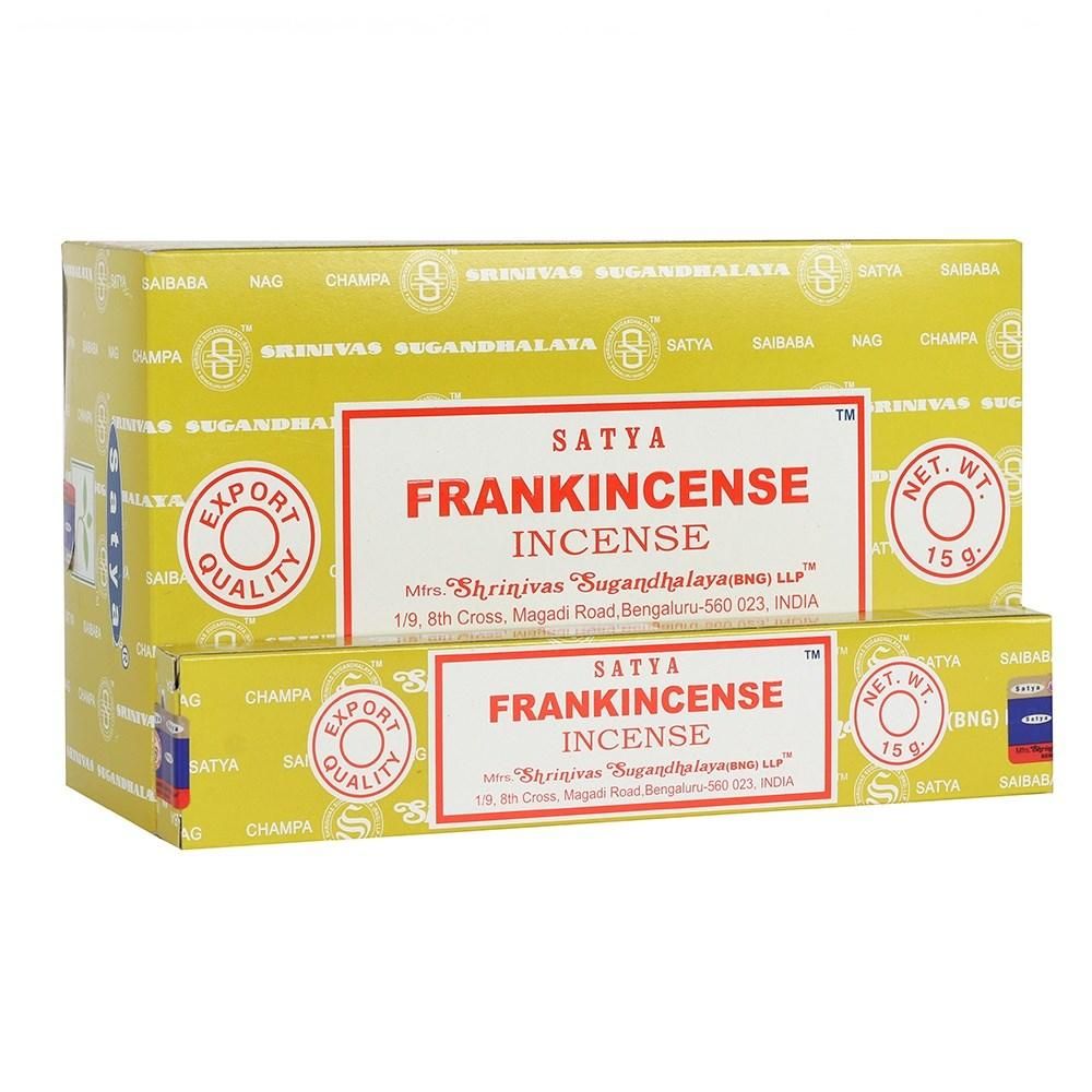 Satya Frankincense Incense Sticks (Spirituality + Purification)