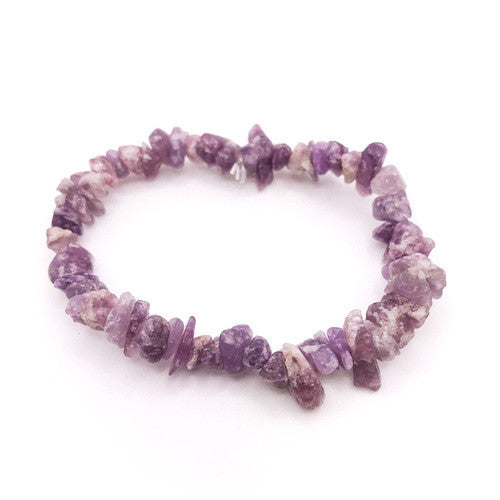 Crystal Intention Bracelet – Lepidolite (Calm & Protection)