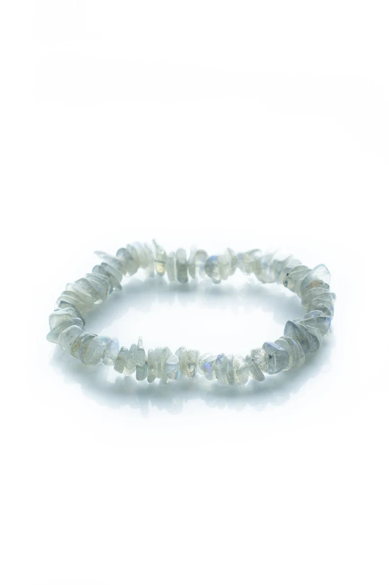 Crystal Intention Bracelet – Labradorite (Insight & Intuition)