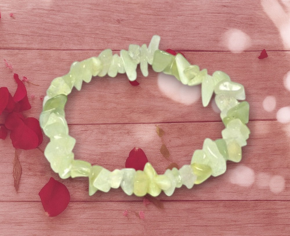 Crystal Intention Bracelet – New Jade (Harmony & Balance)