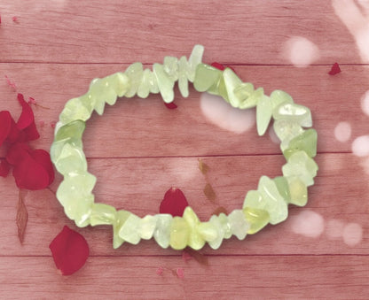 Crystal Intention Bracelet – New Jade (Harmony & Balance)