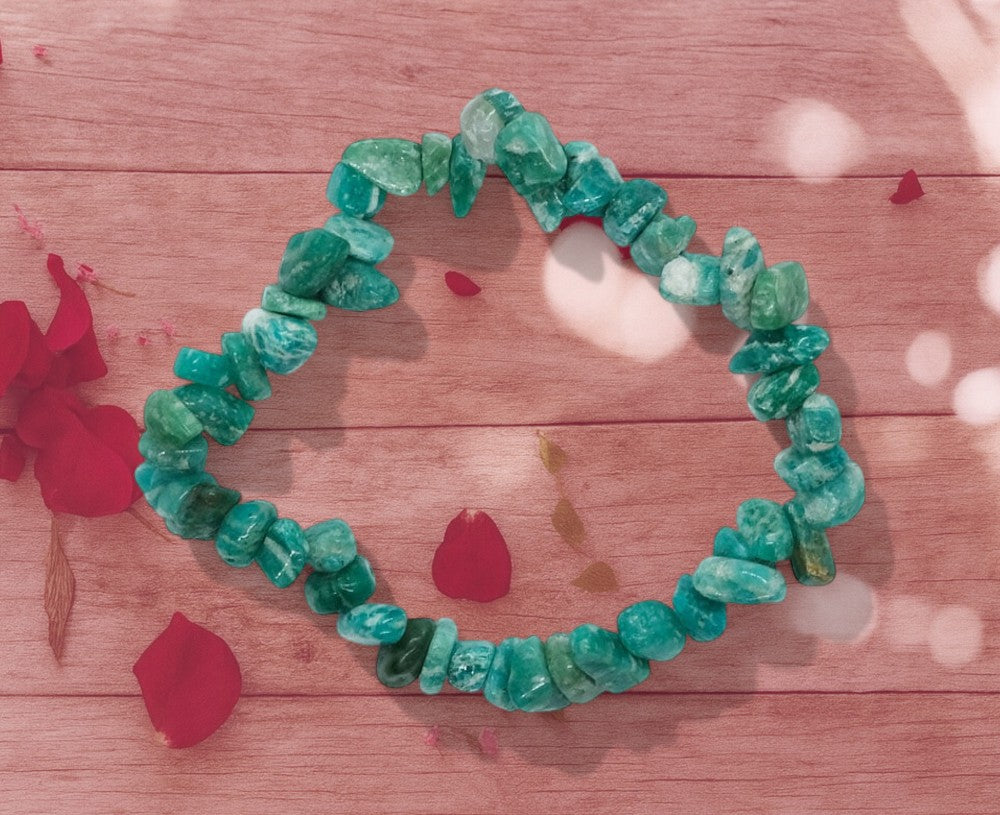 Crystal Intention Bracelet – Russian Amazonite (Harmony & Balance)