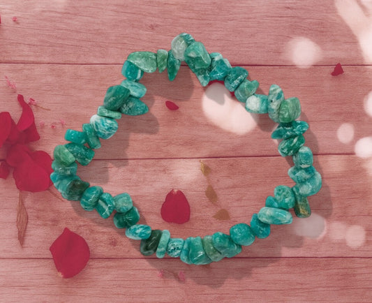 Crystal Intention Bracelet – Russian Amazonite (Harmony & Balance)