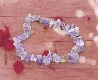 Crystal Intention Bracelet – Ametrine (Harmony & Balance)