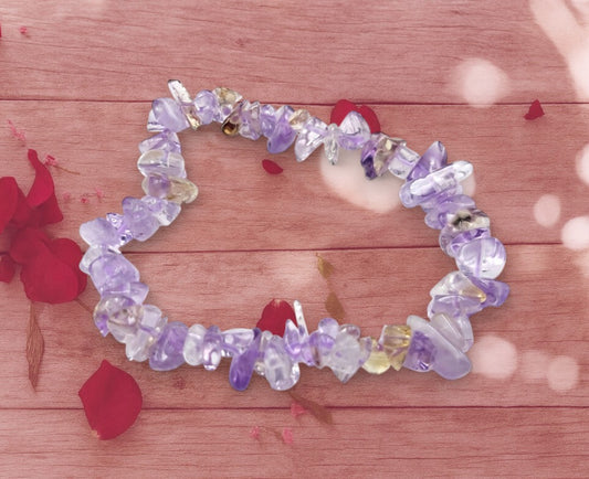 Crystal Intention Bracelet – Ametrine (Harmony & Balance)