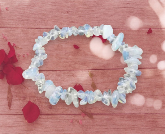Crystal Intention Bracelet – Opalite (Serenity)