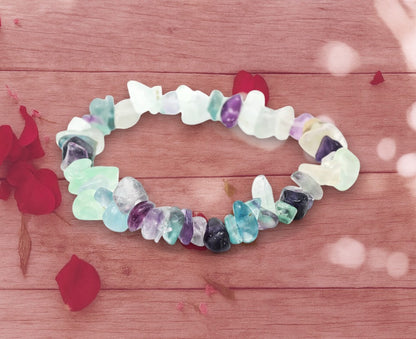 Crystal Intention Bracelet – Fluorite (Focus & Clarity)