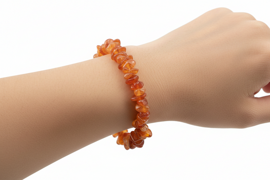 Carnelian Intention Bracelet – Motivation & Confidence