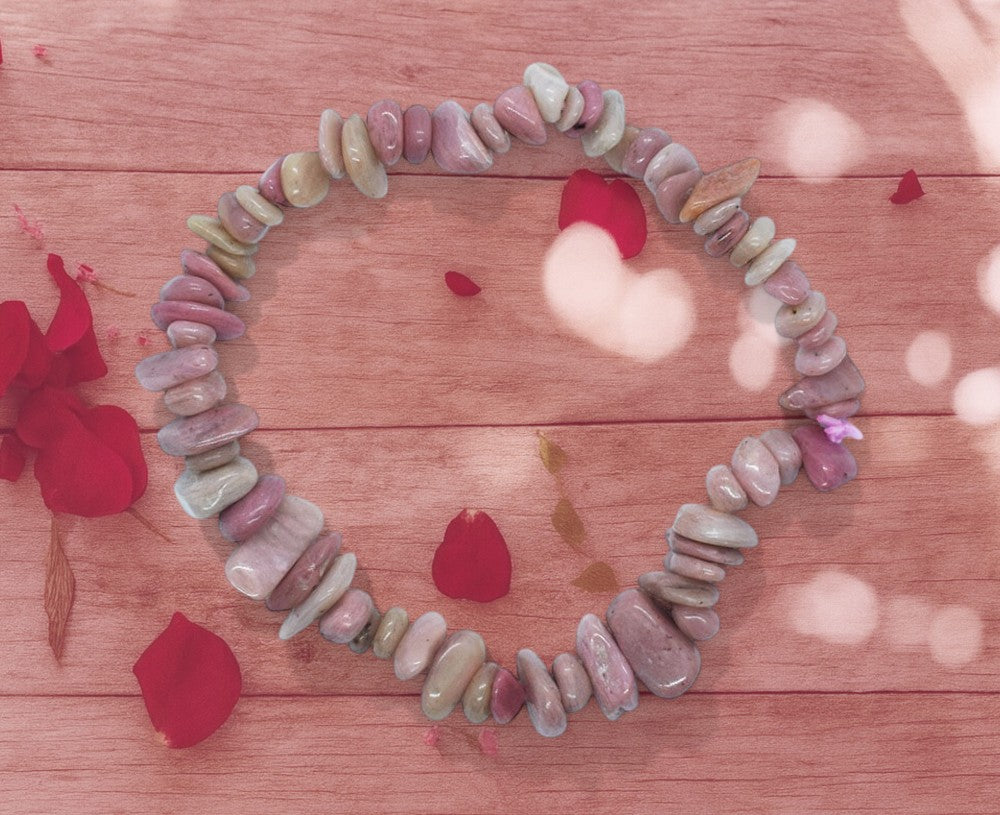 Crystal Intention Bracelet – Thulite (Harmony & Balance)
